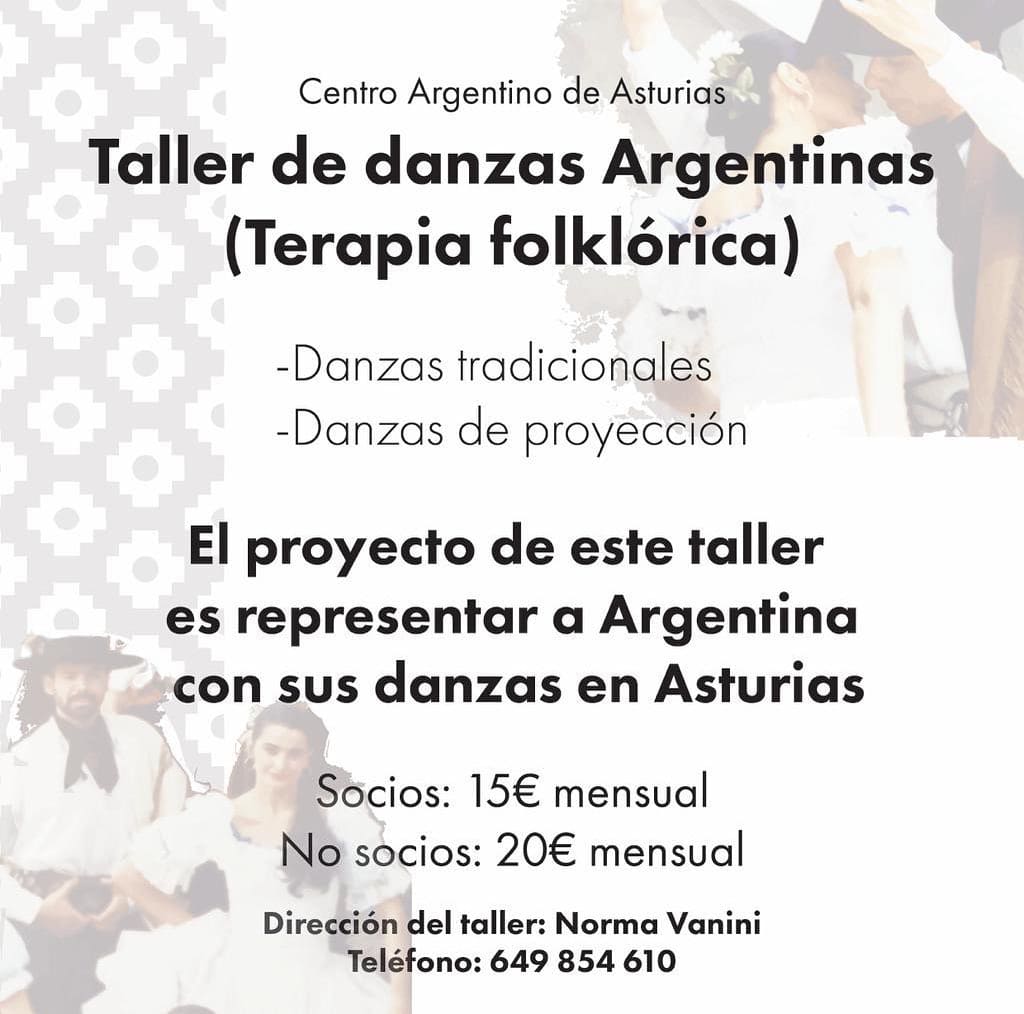 TALLER DE DANZAS ARGENTINAS
